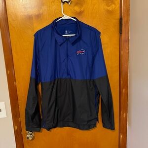 Buffalo bills on field wind breaker